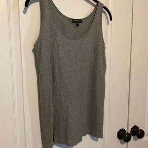 Lane Bryant Heather Gray Tank Top